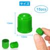 Air Valve Caps 15 Pack Tire Valve Caps with O Rubber Rings for Car
