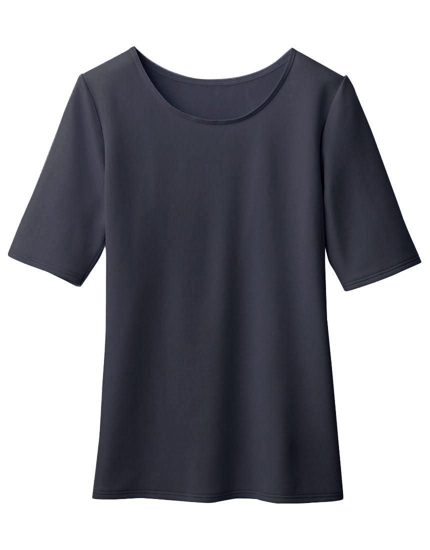 

Love Body Aero Capsule MU7248 Wacoal Sleeve Short Sleeve Lightweight and with a Smooth Fabric GB Women s 5/8 Innerwear, Warm, Surface,