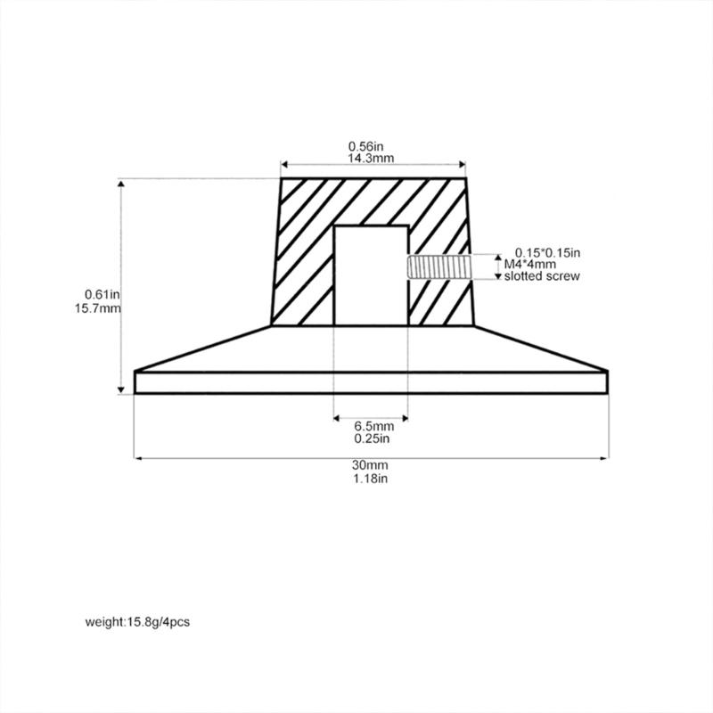 4Pcs Guitar Speed Control Knobs Electric Guitar Top Hat Knobs Plastic Guitar Volumes Tone Control Knobs Easy To Use