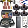Adaptador de Gato para Elevar para Tesla Model 3 Y S X Kit de Herramientas de Reparación de Neumáticos para Pinchazos de Emergencia con Bomba Infladora de Aire