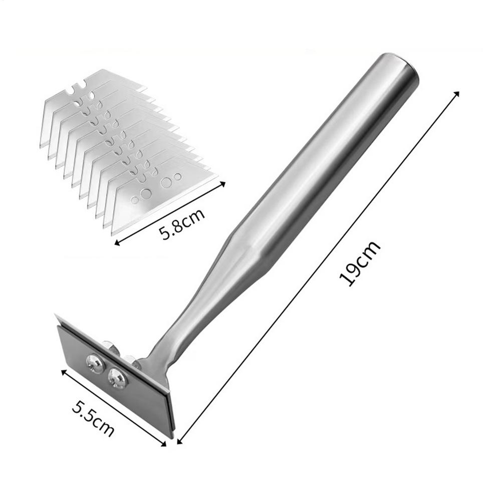 

Kitchen Scraper Stainless Steel Cleaning Gadget Cleaning Razor Scraper For Kitchen Floor Sticker Stain Frost Ice Home Indoor
