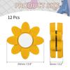 12Pcs Flower Shape Tennis Racket Shock Absorbers Silicone Vibration Dampeners Racket String Shock Absorbers Enduring