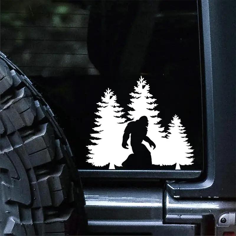 JT06# Bäume Wald Auto Aufkleber Wasserdicht Vinyl Aufkleber Auto Zubehör Dekor