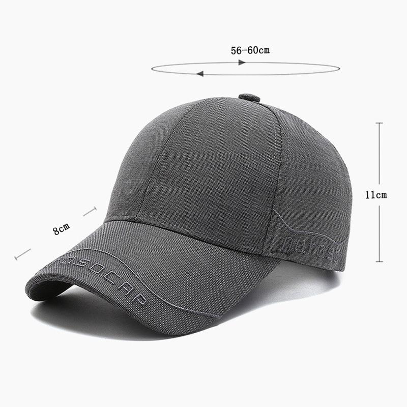 Old Men Cap Spring Summer Baseball Cap Sunshade Dad Cap Embroidery Sun Visor Hats Fishing Hat Peak Cap