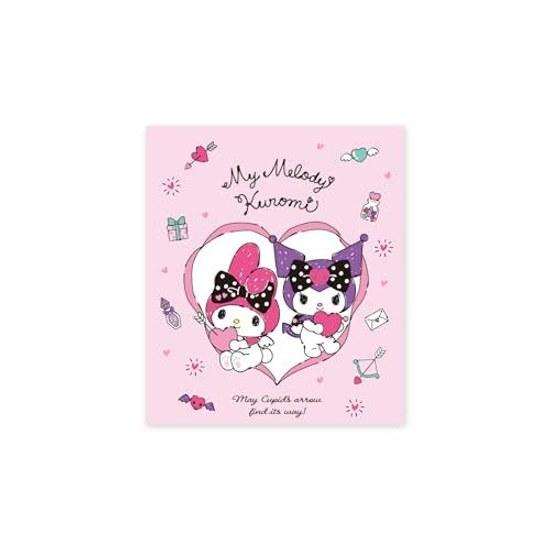 White Clover Kuromi Dancing Stone Necklace Heart Sanrio Pendant Pink SAKU-N052PG Women