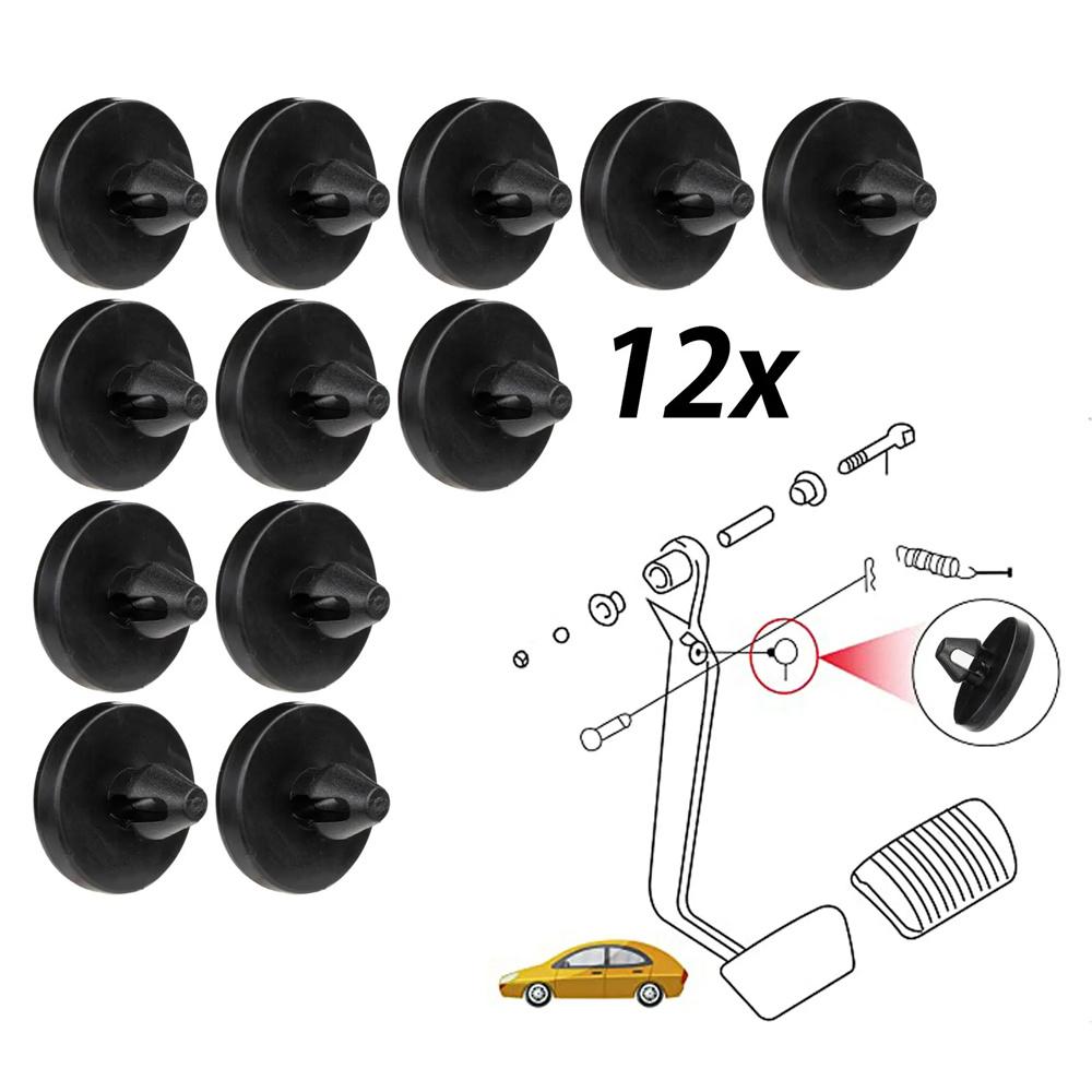 12Pcs Brake Pedal Switch Stopper Pad Cushion For Toyota 90541-06036 / 9054106036