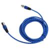 Microphone Cable Blue Woven 3 Pin XLR Male To Female O Cable Accessory 5m  16.4ft