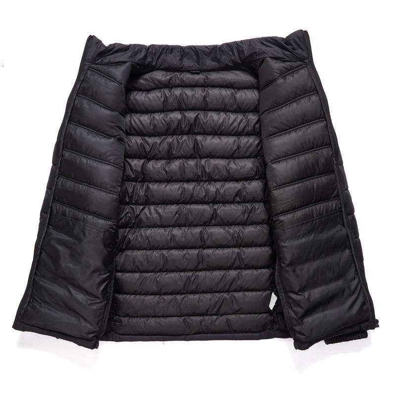Cotton Jacket Men's Short Loose and Fashionable Thin Cotton Jacket Middle-aged and Young Casual Cotton Jacket Jacket Winter New Cotton Jacket