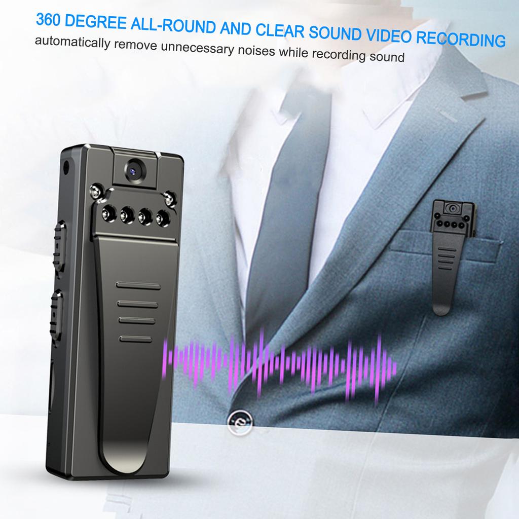 Camera HD Portable Back Clip Design Smart Camera 1920 80 Video Camera Wireless USB Camera for Indoor Outdoor