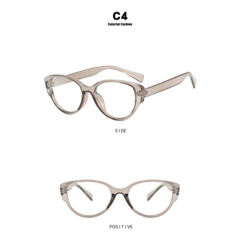 2024 Neue Damenbrillenfassung Cat-Eye Marken-Designer Computerbrille
