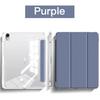 Z TriFold Stand Clear Pencil Holder Tablet Case for IPad 12th A18 11th A16 M5 M4 Pro Air 11 13 12.9 M3 M2 Air 4 5 2025 Mini 7 6 8.3 Cover