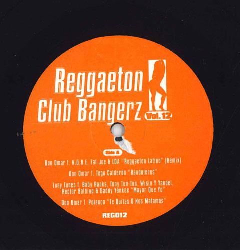 

12inch Record VARIOUS Reggaeton Club Bangerz Vol. 12 REG012 NOT ON LABEL US Latin Used