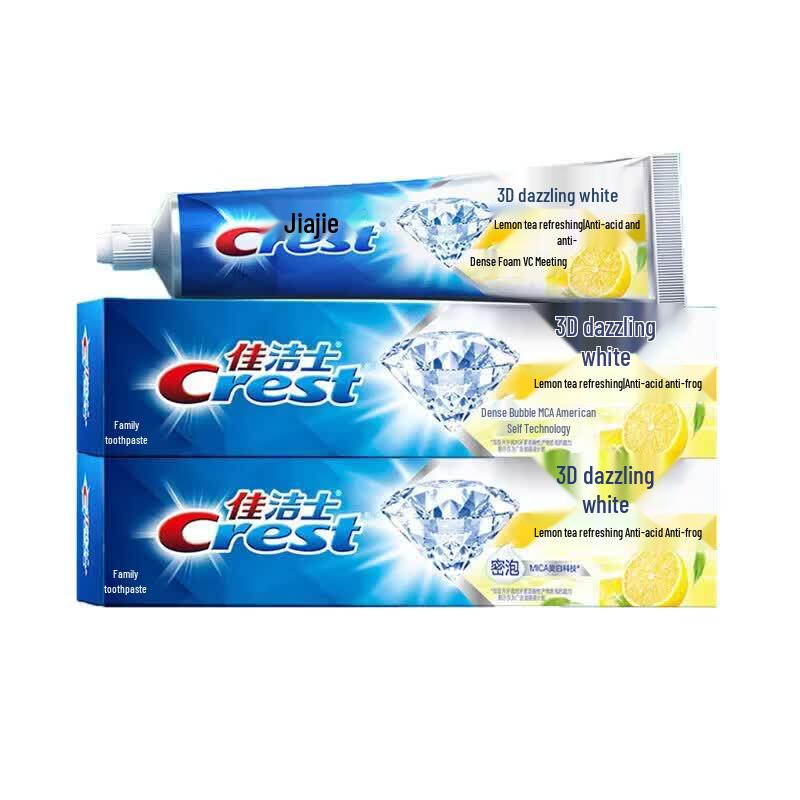 Crest 3D Whitening Lemon Tea Refreshing Toothpaste