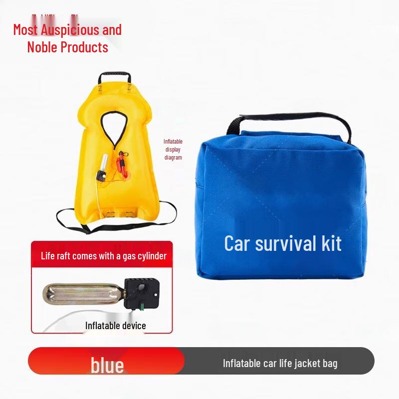 Portable Inflatable Life Vest Emergency Kit