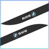 2Pcs Carbon Car Door Side Skirt Sill Stripe Sticker Anti-scratch Refit Sticker For BMW M Performance 1 3 5 7 Series M3 M4 M5 M6 X1 X3 X5 X6 X7 E30 E3