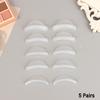 5 Pair Shell Shape False Eyelash Lift Shields Perm Silicone Pads Accessories Eyelash Extension Tool Applicator