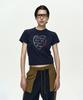 ADSB ANDERSSON BELL (Essential) Baby Heartfix T-Shirt Atb1418W(Navy)