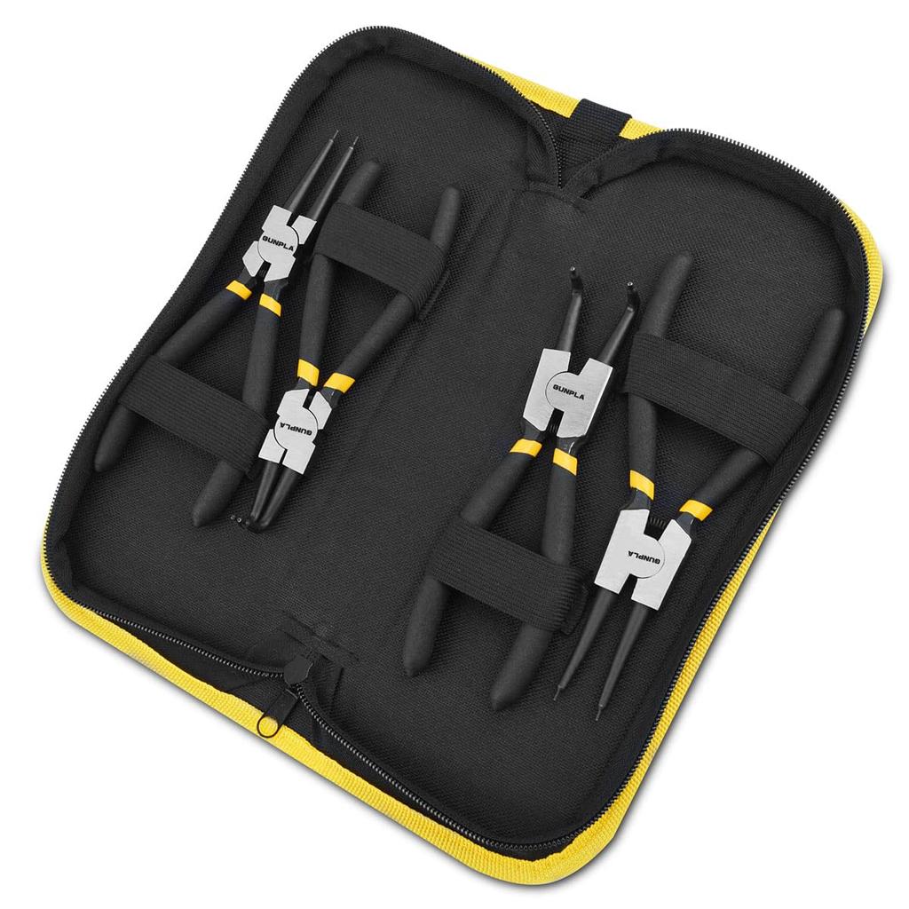 Gunpla Snap Ring Pliers Set of 4 Holes and (for Shafts)