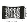 Car Seat Elastic String Net  Sticker Mesh Storage Bag Auto Organizer Seat Back Bag Back Rear Storage Net Shipping Free
