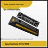 Durable Rubber Wheel Stopper: Parking Space Positioner and Reversing Block.