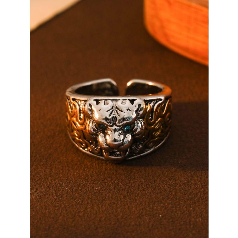 The Beast Head Demon Eye Ring Is A Two-colorPowerful and Funny Ring with An Adjustable Opening