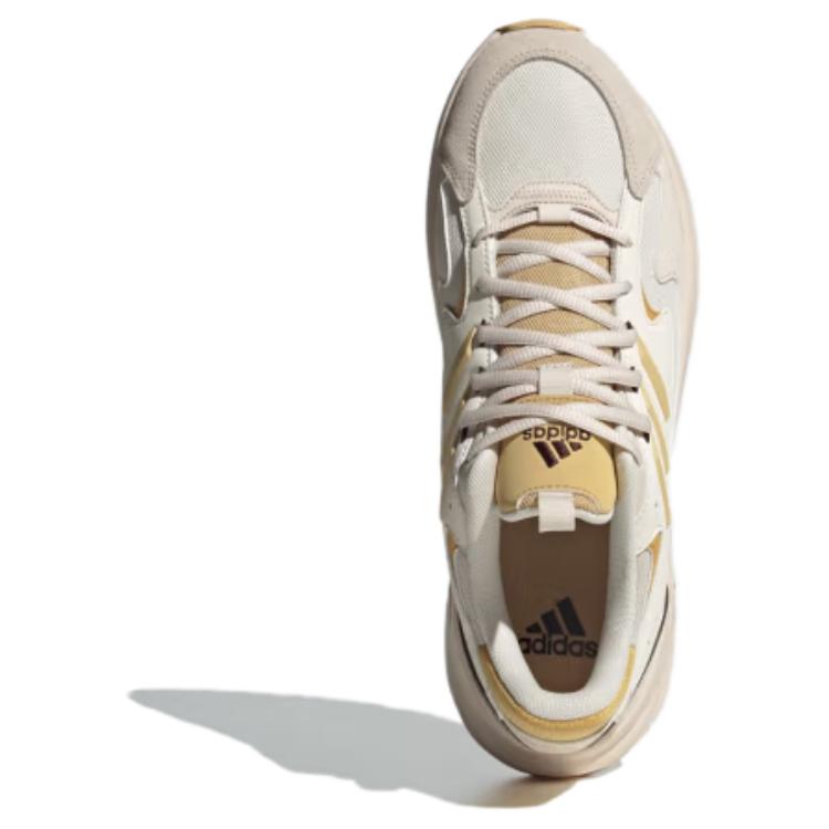 adidas Ozwave Soft Comfortable Non-Slip Wear-Resistant Low-Top Dad Shoes Unisex Sneaker Ivory JR3198