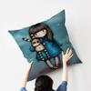 Cute Girls SSantoro Gorjuss Cushion Cover Car Throw Pillow Case For Sofa Car Christmas Gift 40x40cm 45x45cm