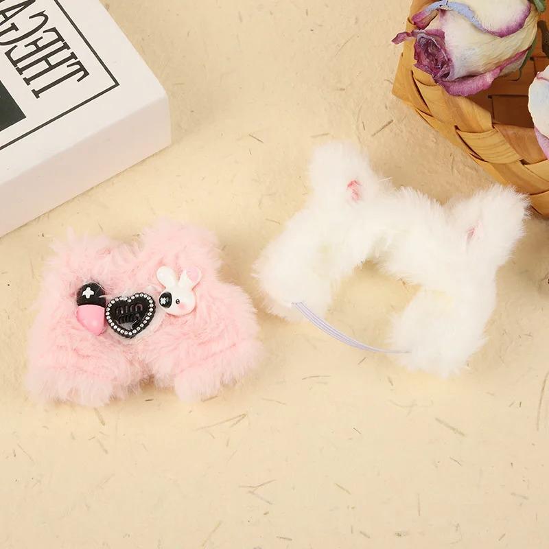 Ropa Labubu V1/V2 de 17 cm Ropa para Muñeca Ropa de Conejo/Oso de Dibujos Animados Conjunto de Ropa