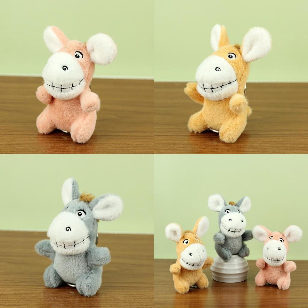 Plush Donkey Irresistible Keychain Cuddly Bag Accessory Perfect For Childrens Gifts