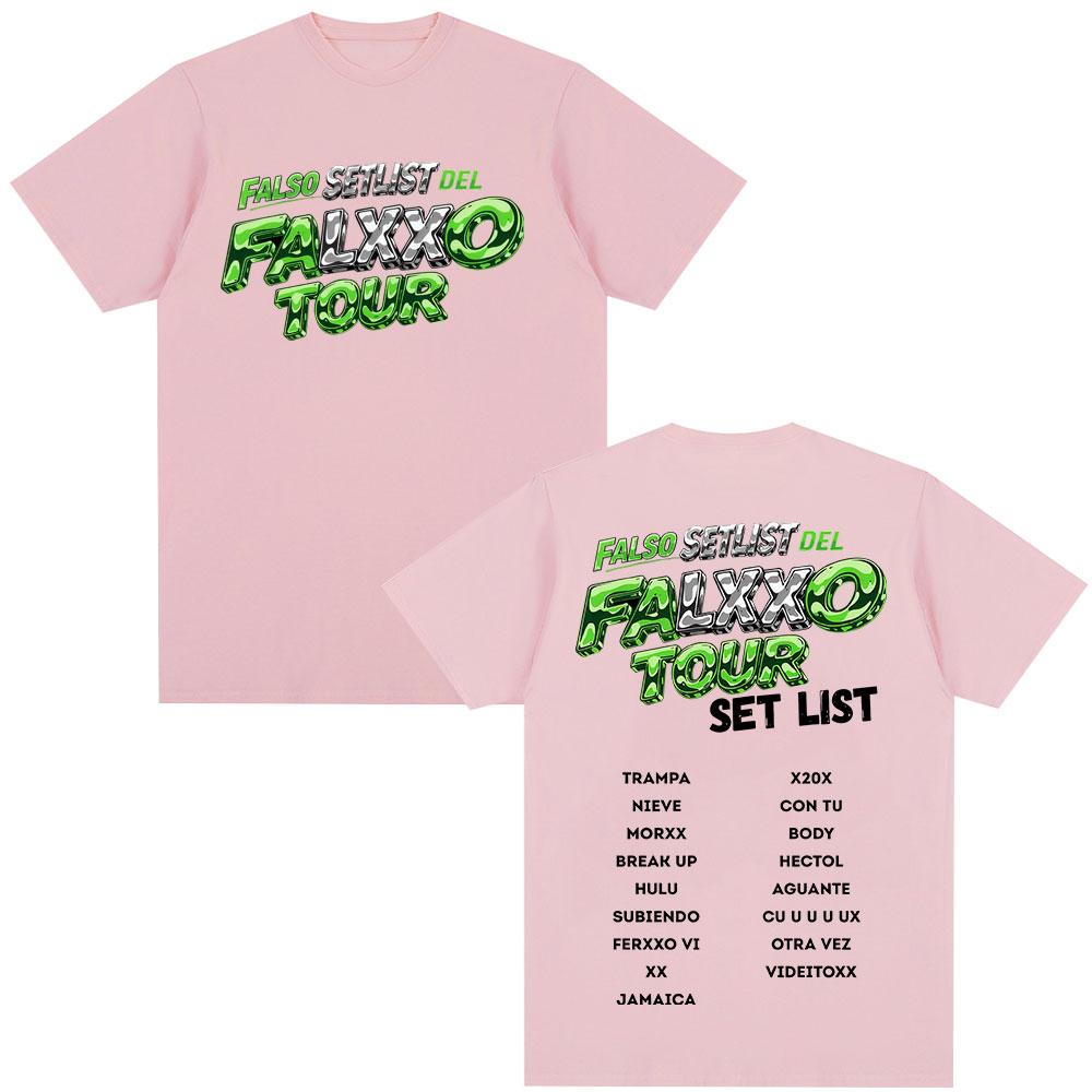 Rapper Feid Ferxxo 2026 Tour Tshirt Unisexs Women Clothing Fashion Hip Hop Tshirts Cotton Casual Comfort Short Sleeve Tee Shirts