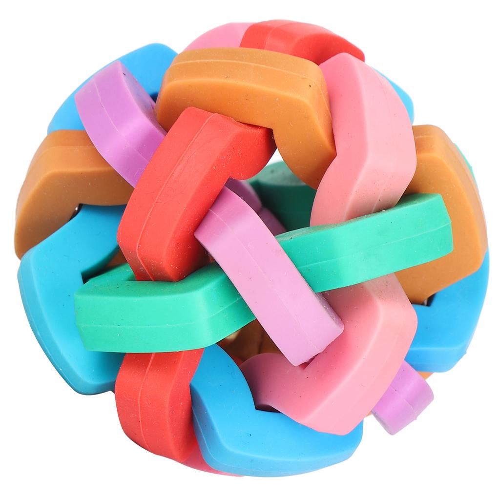 Dog Puppy Toy Colorful Soft Squeak Dog Plaything with Inside Bell Pet Interactive ToysSmall