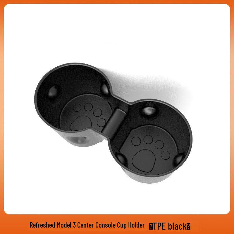 Tesla Model 3/Y Water Cup Holder Limiter: Central Control & Door Modification Accessory.