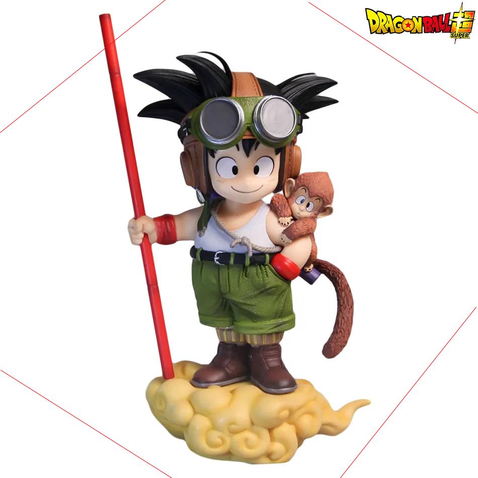 The Anime Dragon Ball Son Goku Figure With Monkey Kid Goku Action Figure16cm Pvc Statue Collection Model Toys Gifts