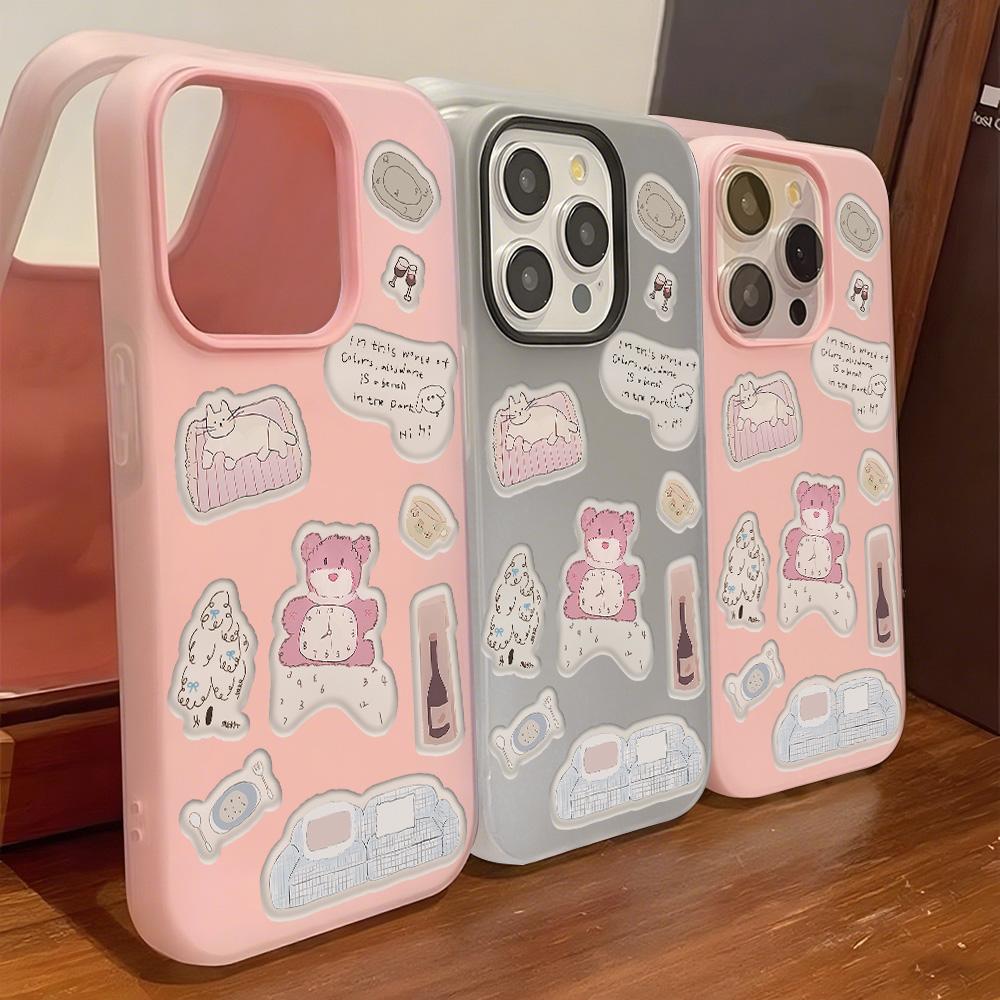 Painted Phone Case for iPhone 15 11 13 14 for 15 16 Pro Max 12 13 16 Pro Cute Fasion Funny Lanyard Phone Case Latest Top Selling Recommendations