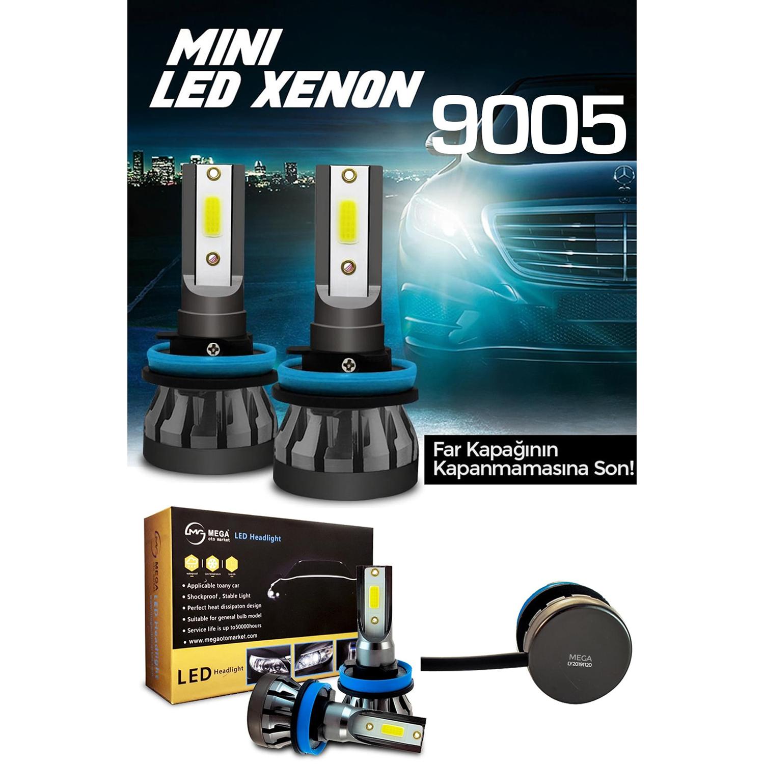 

Mega Oto Market Slim Xenon Mini Led Lightning Effect White Color 9005