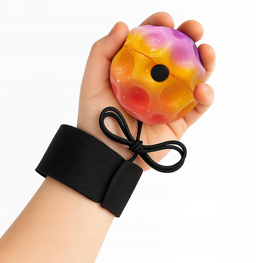 Piłka Galaktyczna Na Gumce Galaxy Ball Meteor Kosmiczna Piłeczka Do Ćwiczeń