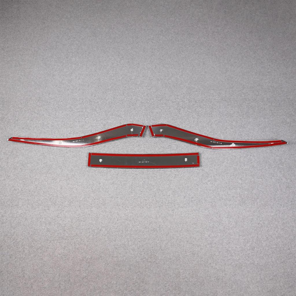 RUIQ Toyota New 40 Series Exterior Rear Back Door Rear Emblem Area Chrome Plated Designed Exclusively for the Toyota Alphard/Vellfire Garnish,