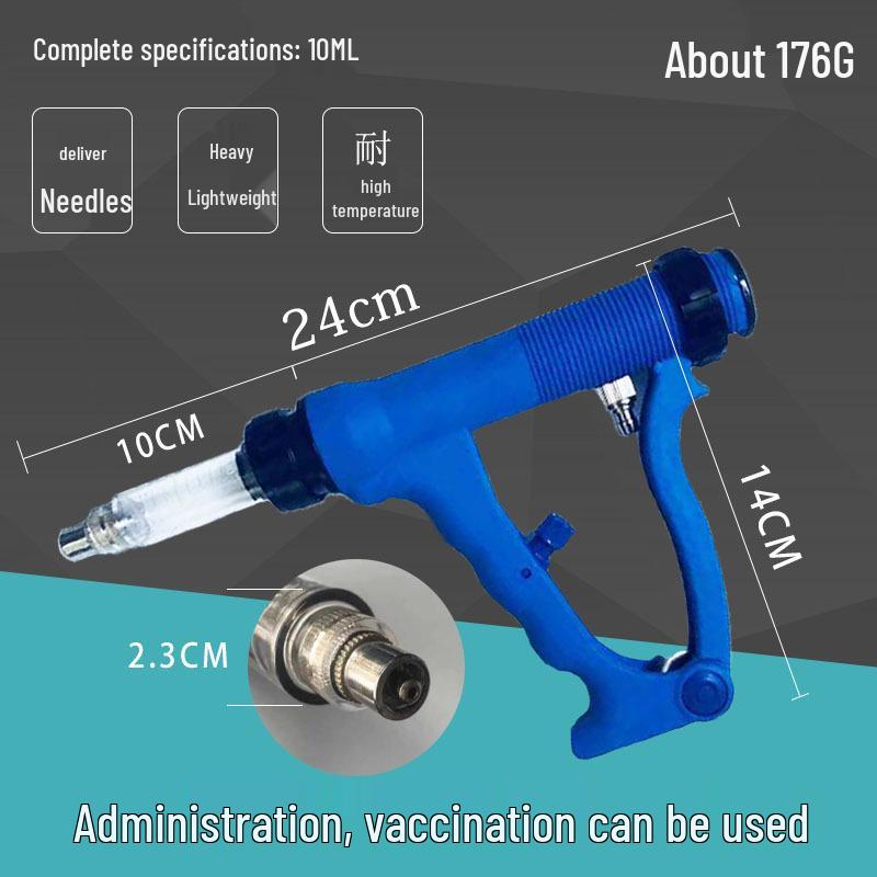 Automatic Drenching Gun: Adjustable Oral Doser for Pigs, Cattle, and Sheep