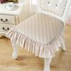 European Dining Chair Cushion Cushion For Home Thickening Chair Seat Cushions Non Slip Minimalist Fabrics Dining Table Chair Cushion Stool Cushion
