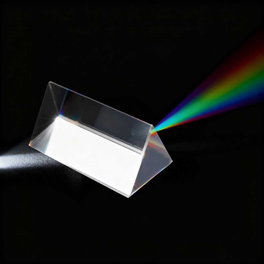 Science Classroom Essential Triangular Prism For Rainbow Spectrum Experiments And Photographic Effects