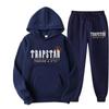 Men Women Hooded Fleece Tracksuit Set Long Sleeve Top Pant Casual Sportswear