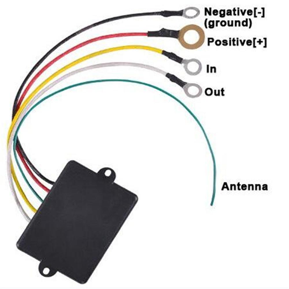 12V 12 Volt Wireless Remote Control Kit For Truck Car ATV Winch Long Range