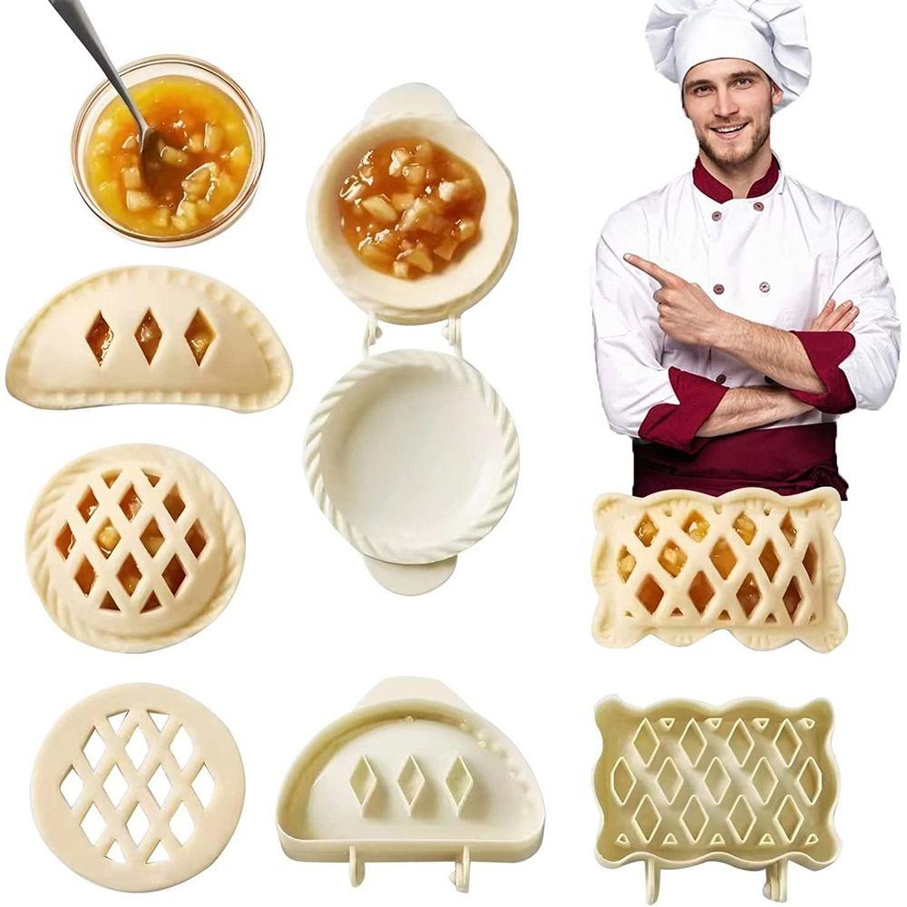 Rectangle/Circle/Ellipse Shape Kitchen Kitchen Tool Dessert Mold Hand Pie Mold Kit Dough Presser