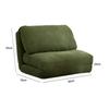 Moderner Cord-Sitzsack-Sofa-Sessel, bequem, verschleißfest, faul, faltbar, Liegestuhl, Einzelbett für Wohnzimmer, Schlafzimmer