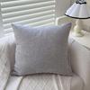 Washable Large Linen Lumbar Sofa and Bedside Cushion Cover