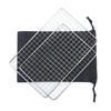 ZISIZ Stainless Steel BBQ Grill Net Set