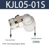 SMC Pneumatic Mini Right Angle Elbow Push-to-Connect Fitting KJL Series