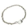 Used TIFFANY&Co. Choker Return To Silver925 52.5g Silver Oval Tag