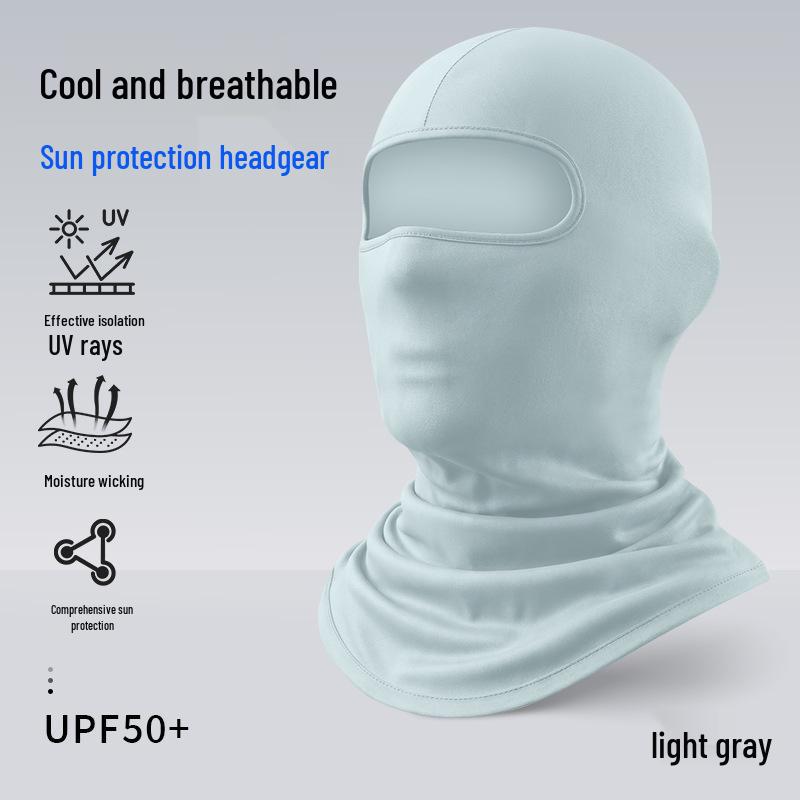 Grenzüberschreitender Gesichts- und Halsschutz-Pullover Eisseide Motorradmaske