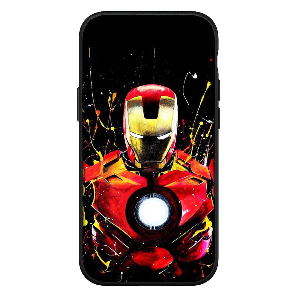 

Чехол для iPhone 17 16 15 Xiaomi Poco Redmi Note 14 13 12 11 Pro Max 9 16e Samsung Galaxy S25 S24 S23 OPPO Huawei Marvel Железный Человек Ironman Чехол для телефона for iPhone 13 Pro олений
